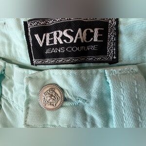 Versace Jeans Couture Light Mint Green Pants